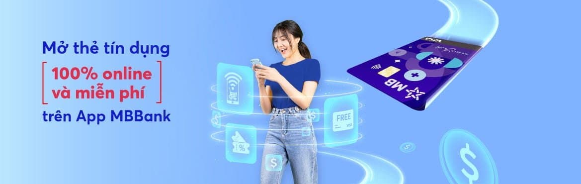 Mở thẻ MBBank online dễ dàng trong 5 phút, ship thẻ tận tay
